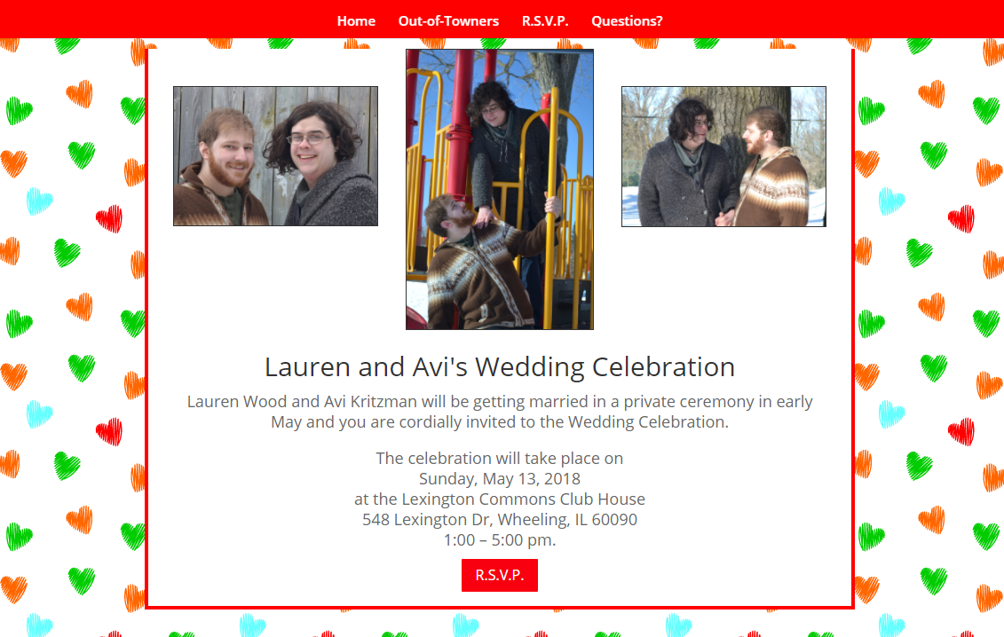 Wedding Website